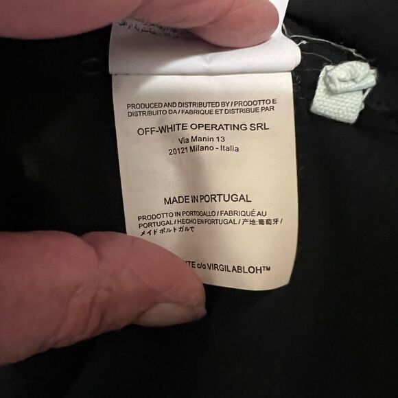 Authentic Off White Virgil Obloh Rainbow Graphic Men’s Tee Shirt Sz S - Picture 7 of 9